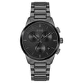 BOSS Chronograph Quartz Watch for Men with Grey Stainless Steel Bracelet