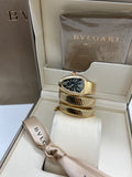 Bvlgari Serpenti Watch 35mm  Gold Black Dial