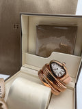 Bvlgari Watch 35mm Rose Gold White Dial