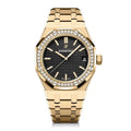 Audemars Piguet Royal Oak 33mm Stainless Steel / Gold Black Dial