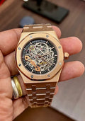 Audemars Piguet] Royal Oak Open Work Rose Gold