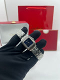 Cartier Panthère Silver Blue Dial 27 mm