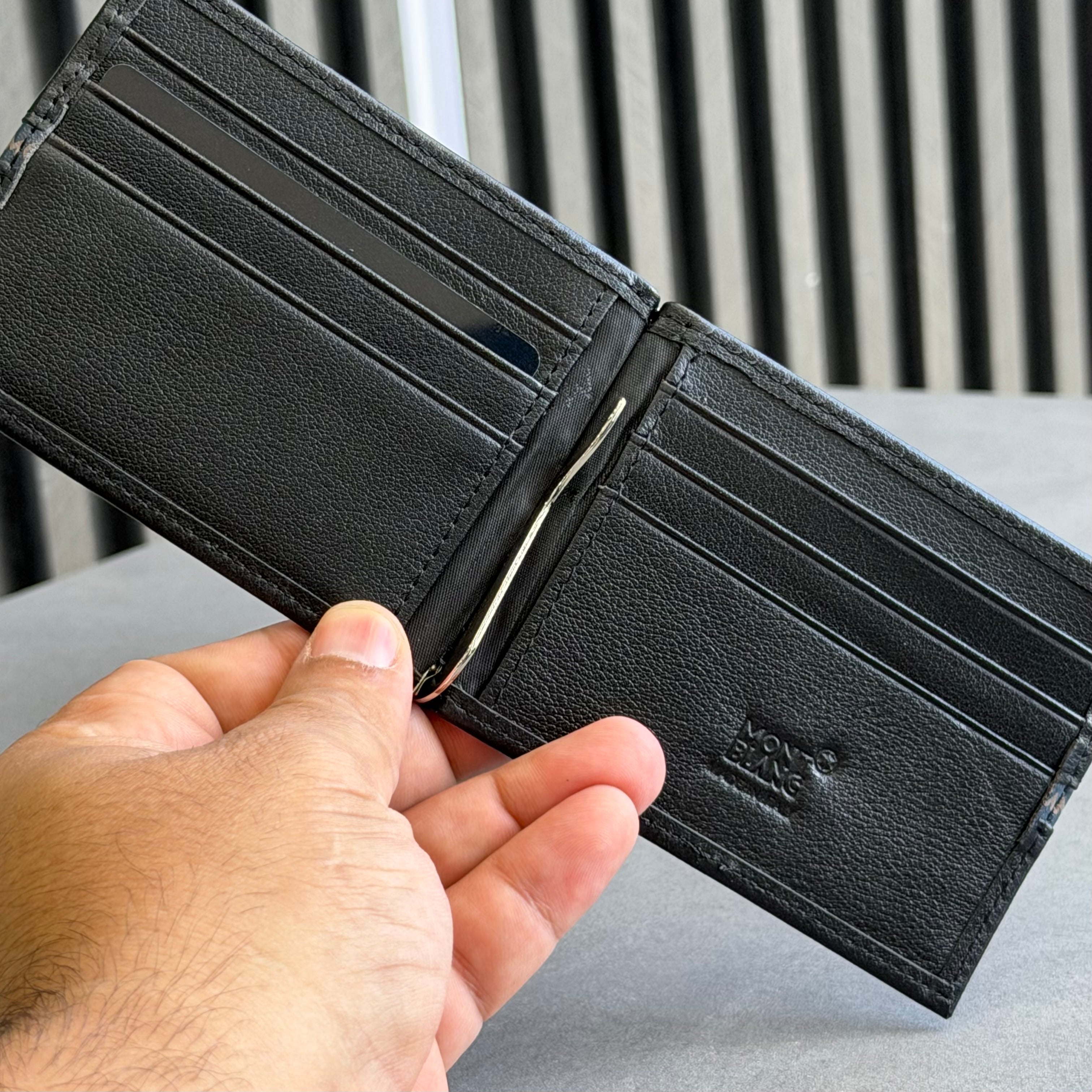 Mont blanc visa wallet