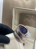 BVLGARI TWO TONE BLUE DIAL