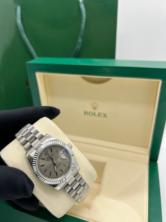 Rolex Datejust 41 Rhodium Grey Dial