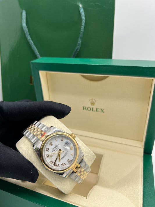 Rolex Datejust-31 mm,steel and yellow gold