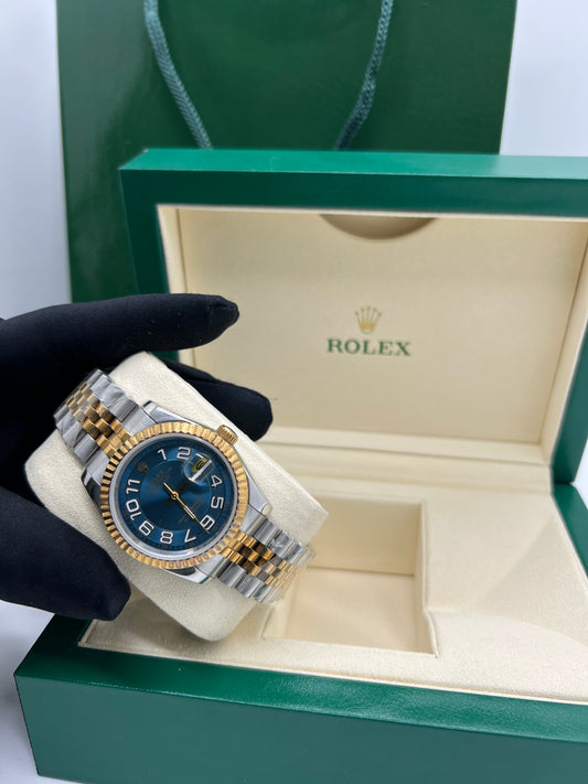 Rolex Datejust 31mm Stainless Steel Automatic Blue