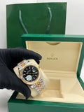 ROLEX DATEJUST 41MM - BLACK JUBILEE FLOTED