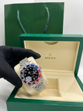 Rolex GMT-Master II PEPSI Mint 2022 40mm Black Dial