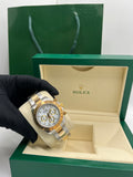 Rolex Cosmograph Daytona Stainless Steel / Yellow Gold / White dial