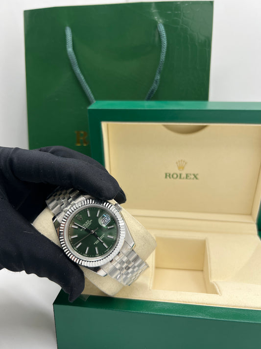 Rolex Datejust Green Dial