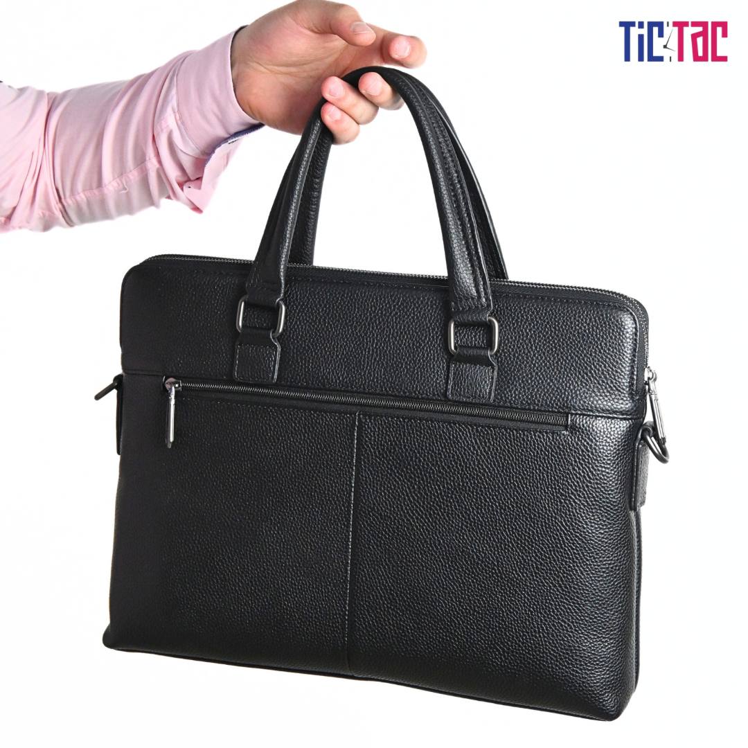 West Polo Genuine Leather Laptop Bag