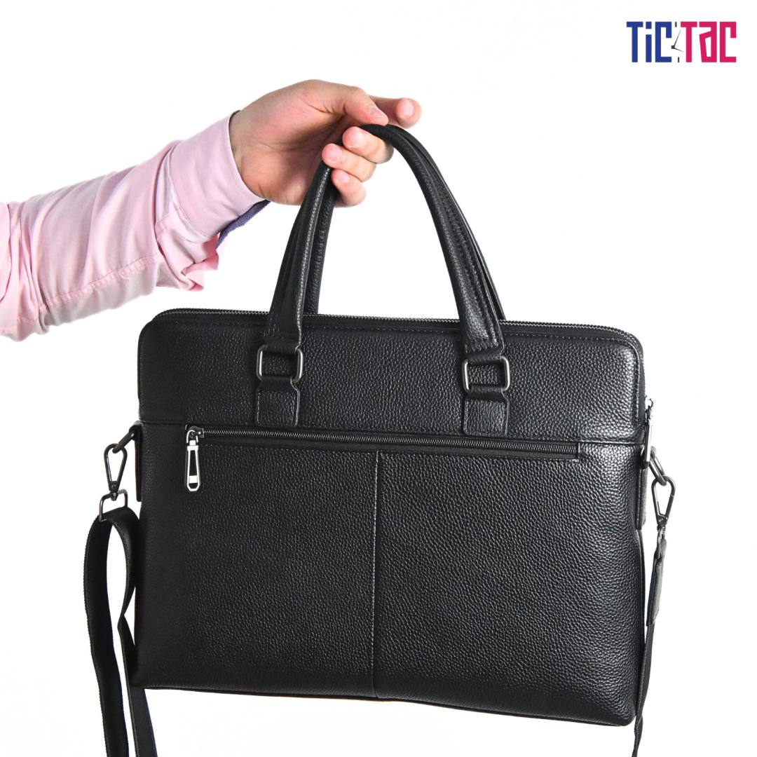 West Polo Genuine Leather Laptop Bag