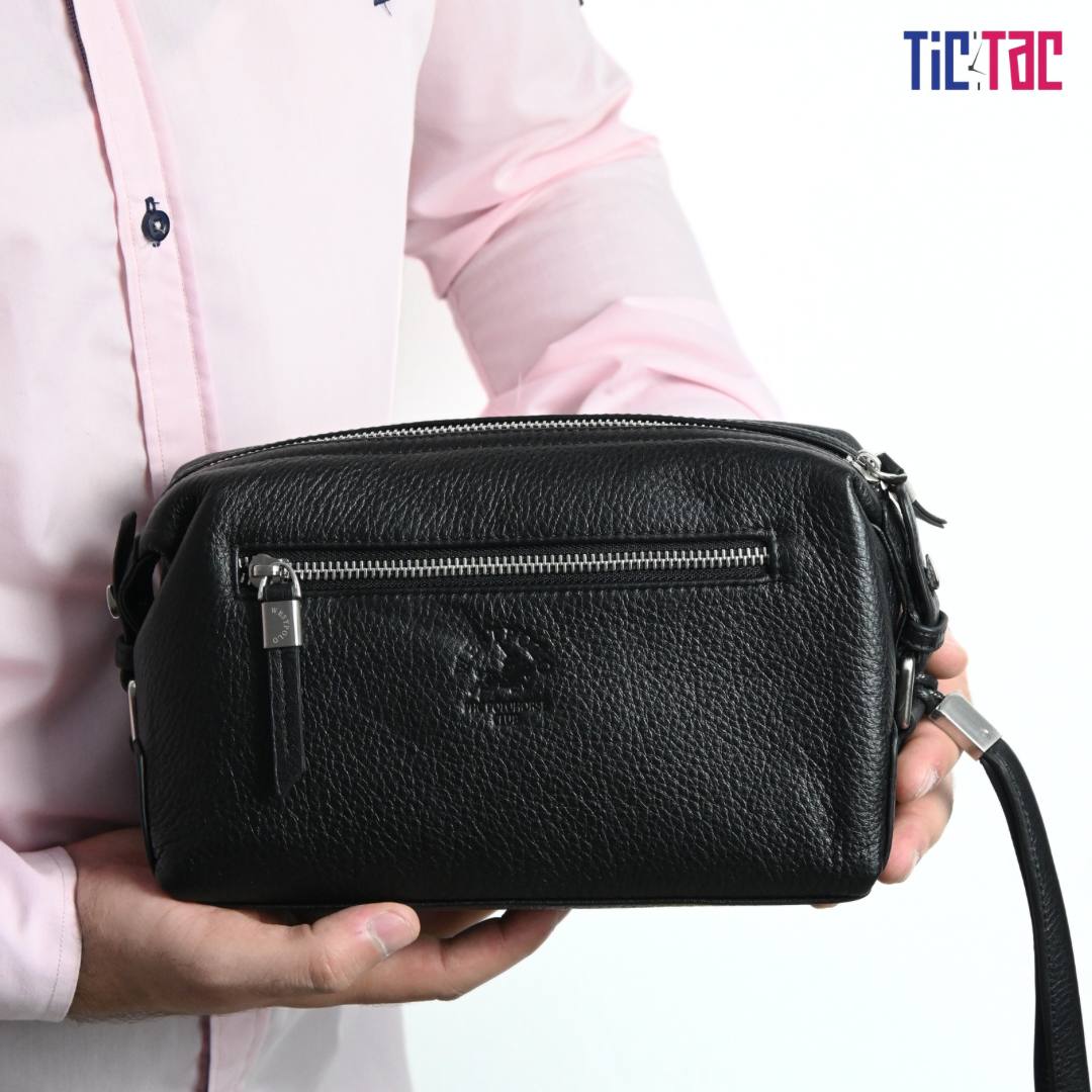 West Polo Genuine Leather Cross Bag