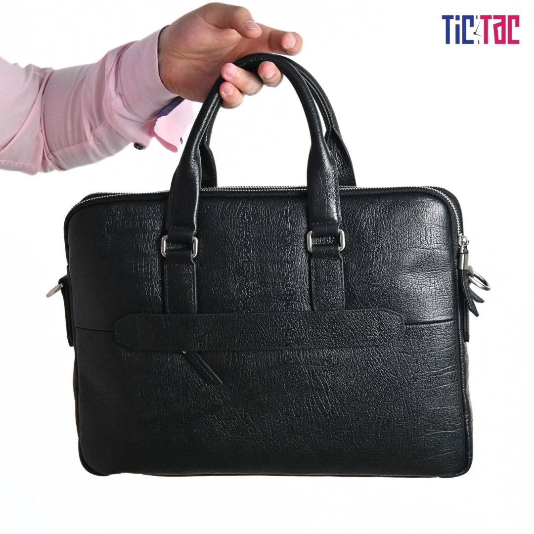 West Polo Genuine Leather Laptop Bag