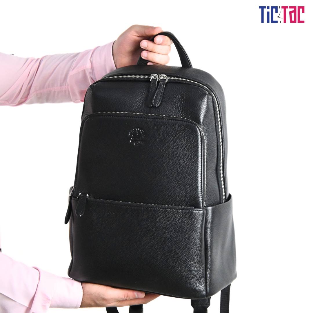 West Polo Genuine Leather Backpack